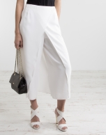 Off-white culottes