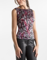 Decorative print top