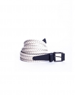 Off white braided belt