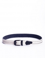 Off white braided belt