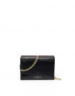 Burgundy leather Jour Nuit clutch / shoulder bag