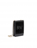 Black leather mini Eme shoulder bag