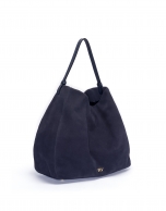 Bolso hobo ante azul Cube