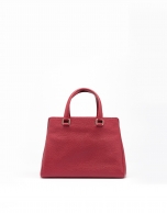 Bolso mini tote piel rojo oscuro Versalles