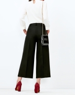 Pantalón culotte negro