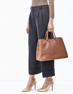 Blue culottes