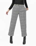 Hounds tooth culottes