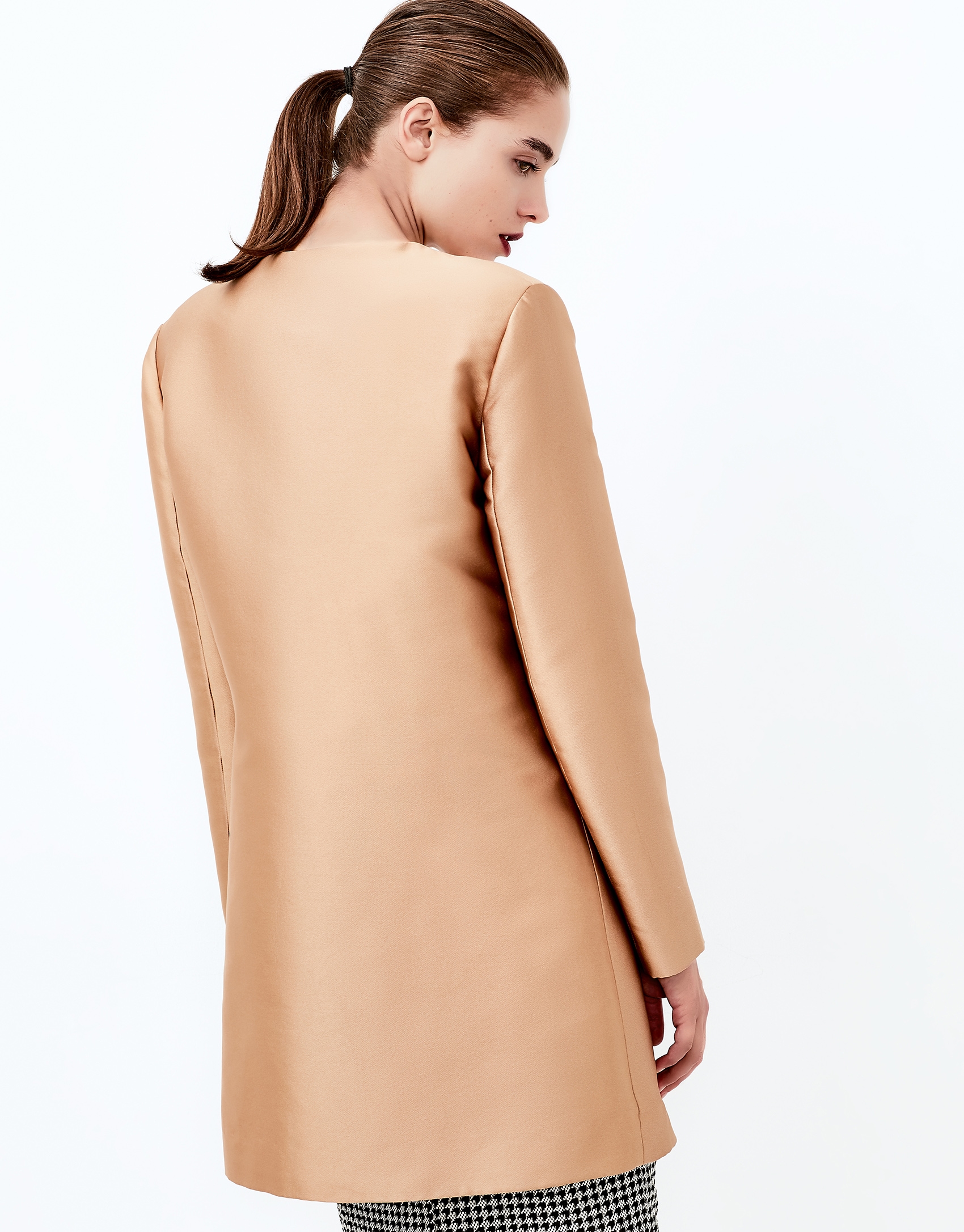 Gold short coat