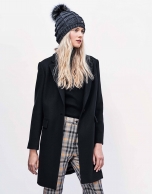 Black short coat