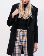 Black short coat