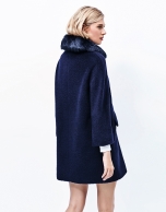 Blue short coat