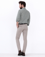 Gray chinos