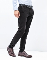 Black chinos