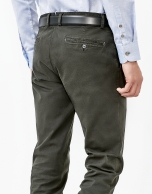 Green chinos