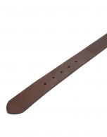 Brown perforated belt 