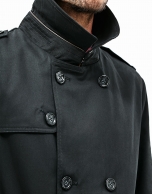 Black belt raincoat 