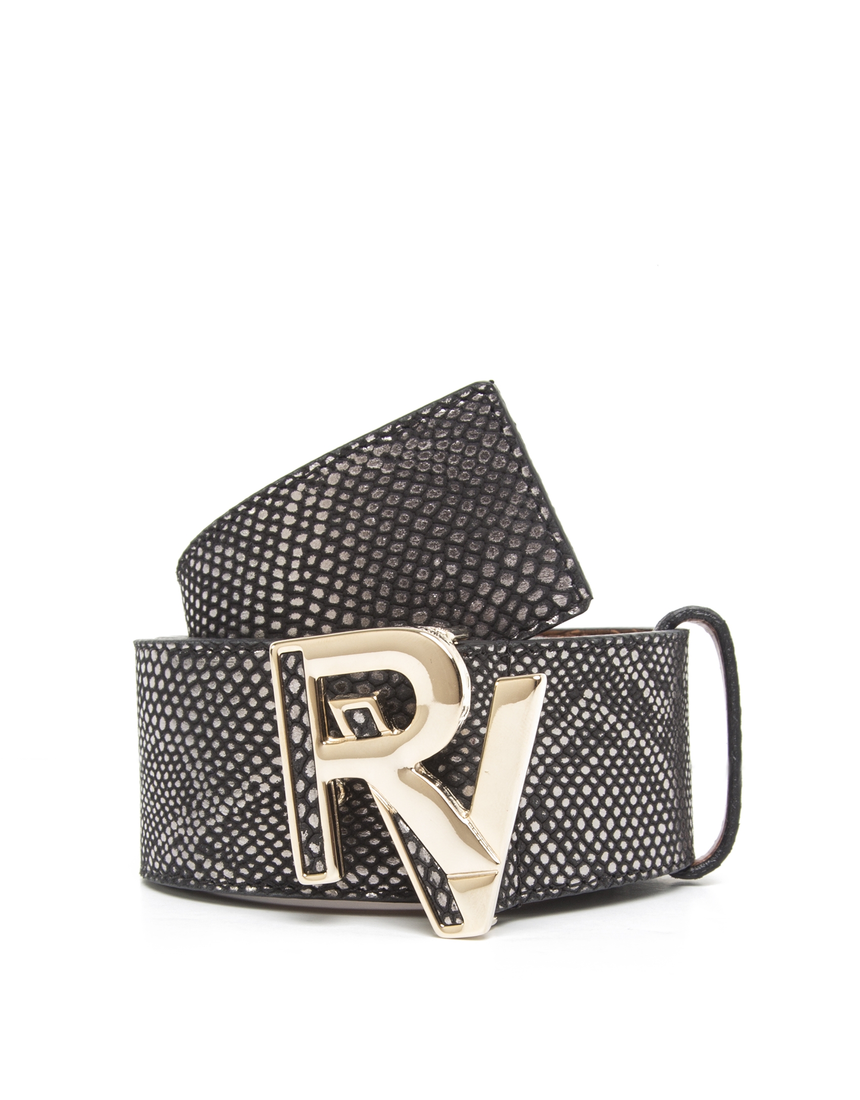 Black logo belt