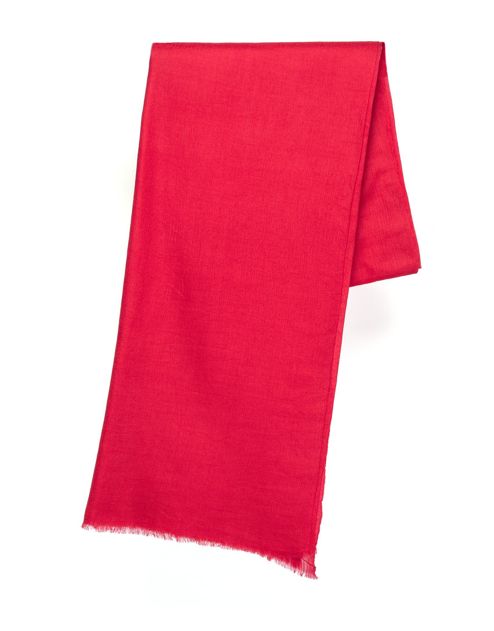 Foulard liso rojo