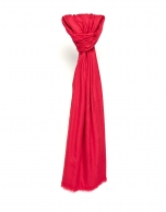 Foulard liso rojo