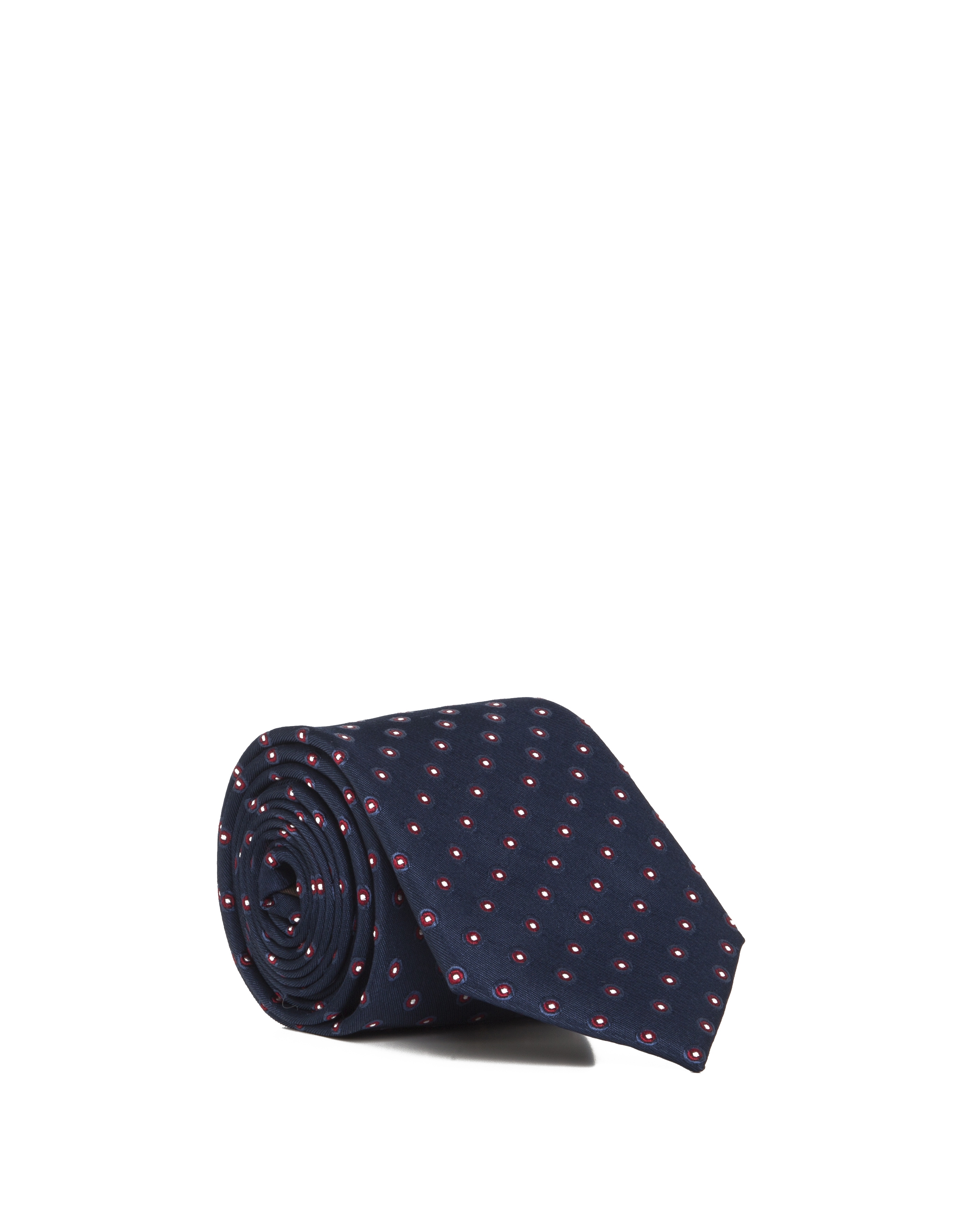 Blue dotted tie