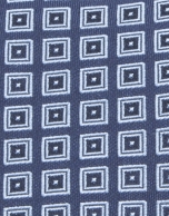 Blue diamond jacquard tie