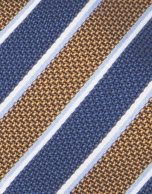 Navy striped tie