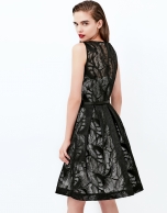 Black lace dress