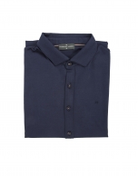 Polo camisero marino