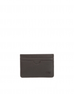 Men's brown leather card holder