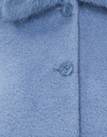 Light blue short coat