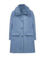 Light blue short coat