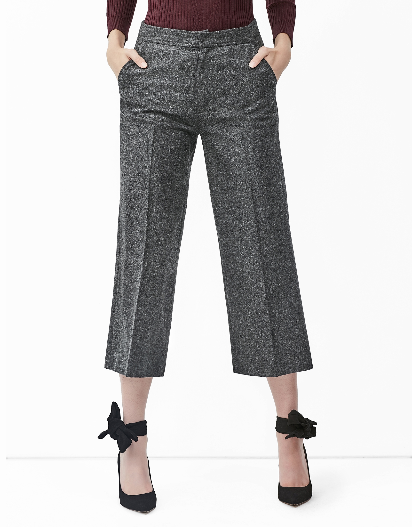 Dark grey culottes