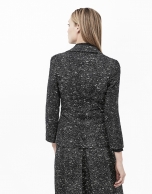 Grey tweed jacket 