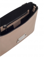 Beige leather Joyce purse 