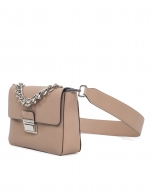 Beige leather Joyce purse 