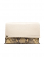 Manhattan Snakeskin courier bag