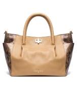 Camel Avenue tote bag