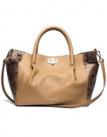 Camel Avenue tote bag