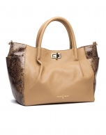 Camel Avenue tote bag