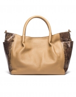 Camel Avenue tote bag