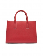 Red Montpellier shopping bag