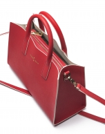 Red Montpellier shopping bag