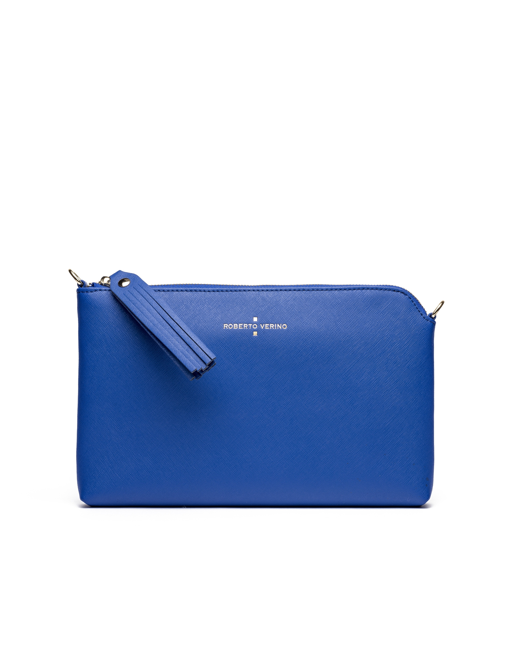 Clutch Lisa saffiano azul