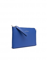 Clutch Lisa saffiano azul