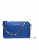 Clutch Lisa saffiano azul