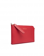 Clutch Lisa saffiano rojo brillante