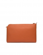 Clutch Lisa saffiano naranja