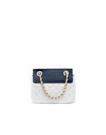 White/blue Ghauri Nano shoulder bag