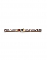 Belt with decorative jewelry