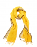 Foulard dibujo amarillo